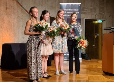 Prize winners Violin Competition 2021